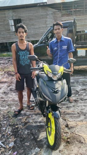 Terimakasih Bang Atas Pembelian Motor YAMAHA MX king dan atas kepercayaan nya kepada saya, semoga s