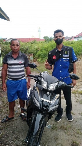 Terimakasih Bang Atas Pembelian Motor YAMAHA dan atas kepercayaan nya kepada saya, semoga semakin